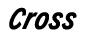 İ&ccedil; Detay Cross Yazısı