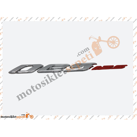 Arka Yan Panel Des 125 Yazısı Tek - Rks Des 125
