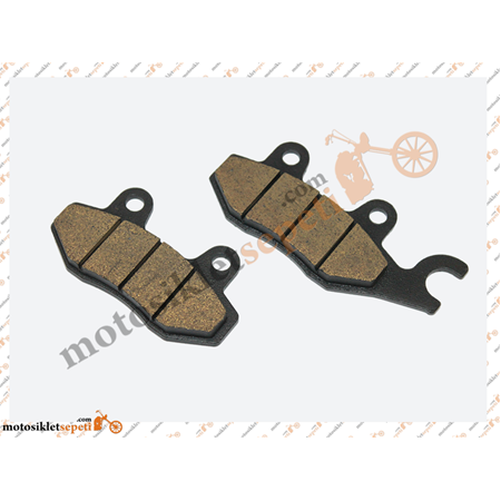 Arka Disk Balatası Takım - Kuba Bannry 125