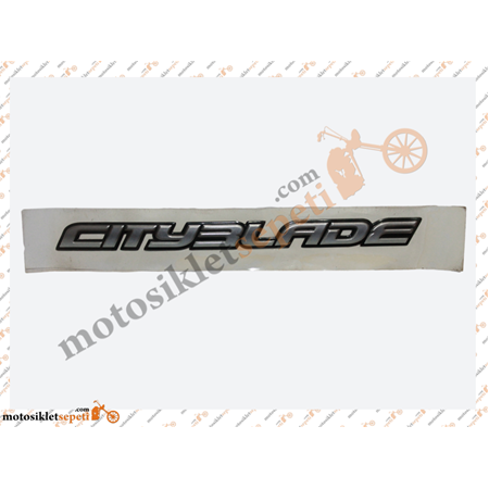 Arka Yan Panel Cityblade Logosu - Rks Cityblade
