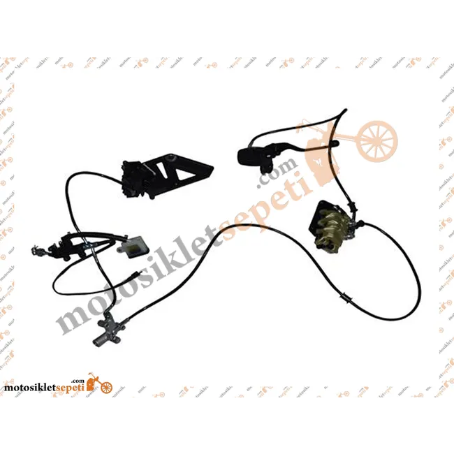 Fren Merkezi Set - Rks TNT 125 Pro